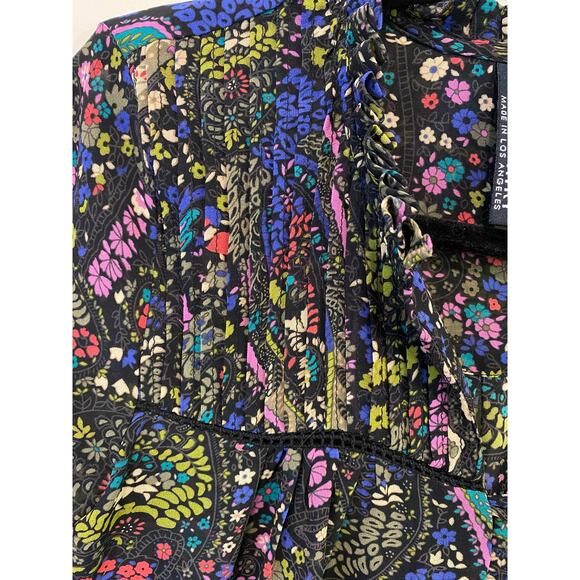 Antrhopologie Dolan T-shirt Olesa Blouse Peasant Top XS - Picture 7 of 8